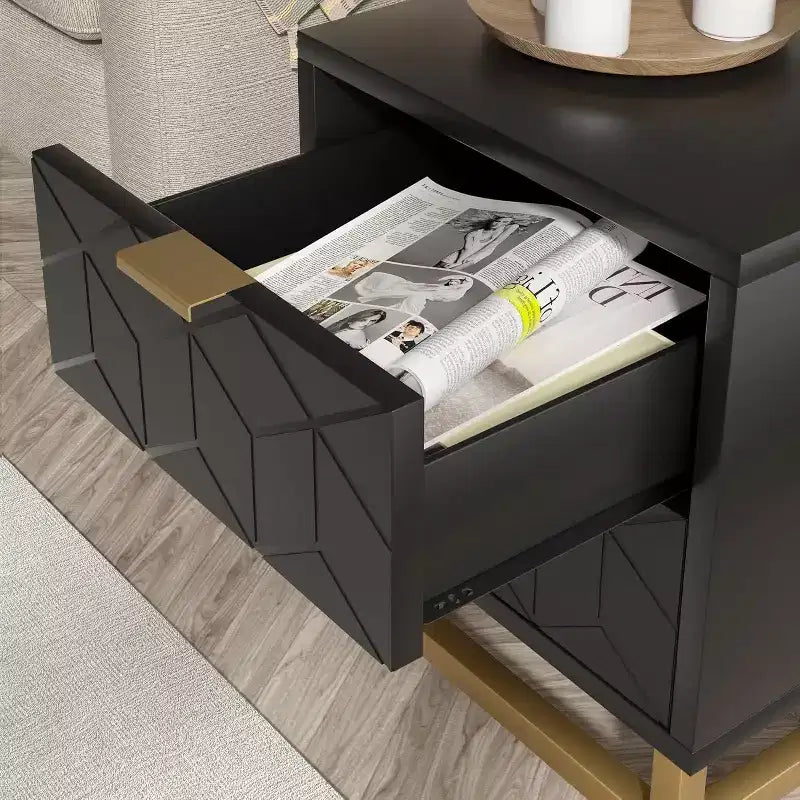 2/3/4/5/6/7 Drawer Dresser with Metal Legs, Wood Dressers Chest Organizer with Wide Storage, Modern Chest of Drawers for Bedroom, Living Room,Hallway