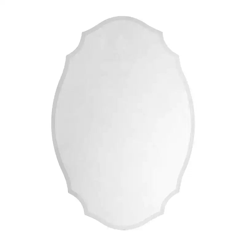 20 in. W x 30 in. H Novelty/Specialty Irregular Arched Frameless Beveled Surface Mounted Medicine Cabinet with Mirror