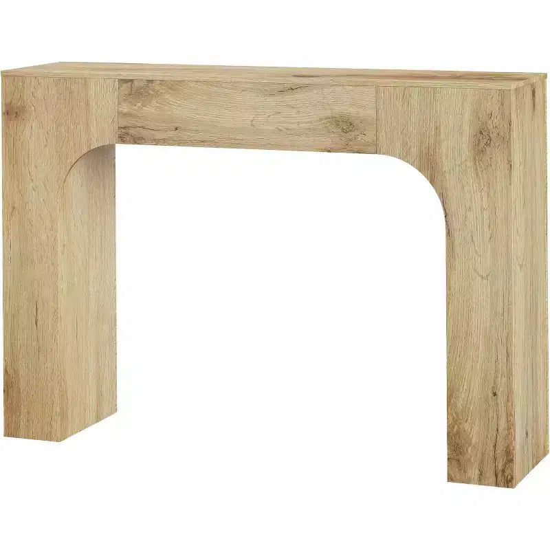 Console Table, Wooden Rectangular Sofa Table Behind The Couch, Industrial Entry Table Foyer Hallway Table, Farmhouse Entryway Tables