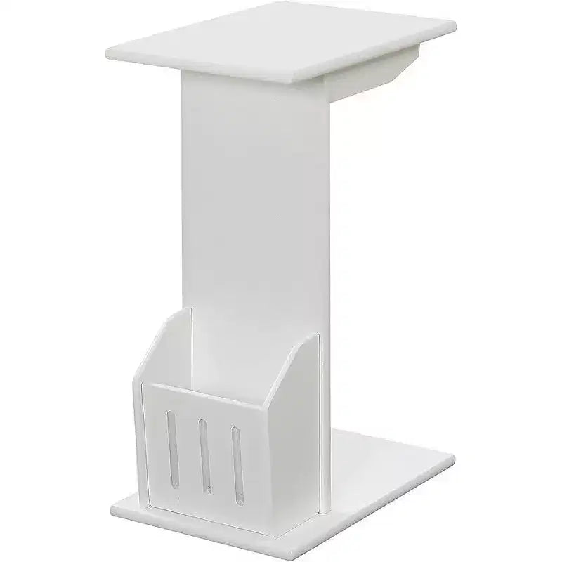 Set of Two Versatile Nesting End Tables with Space Saving Design for Living Room, Bedroom or Office Decor