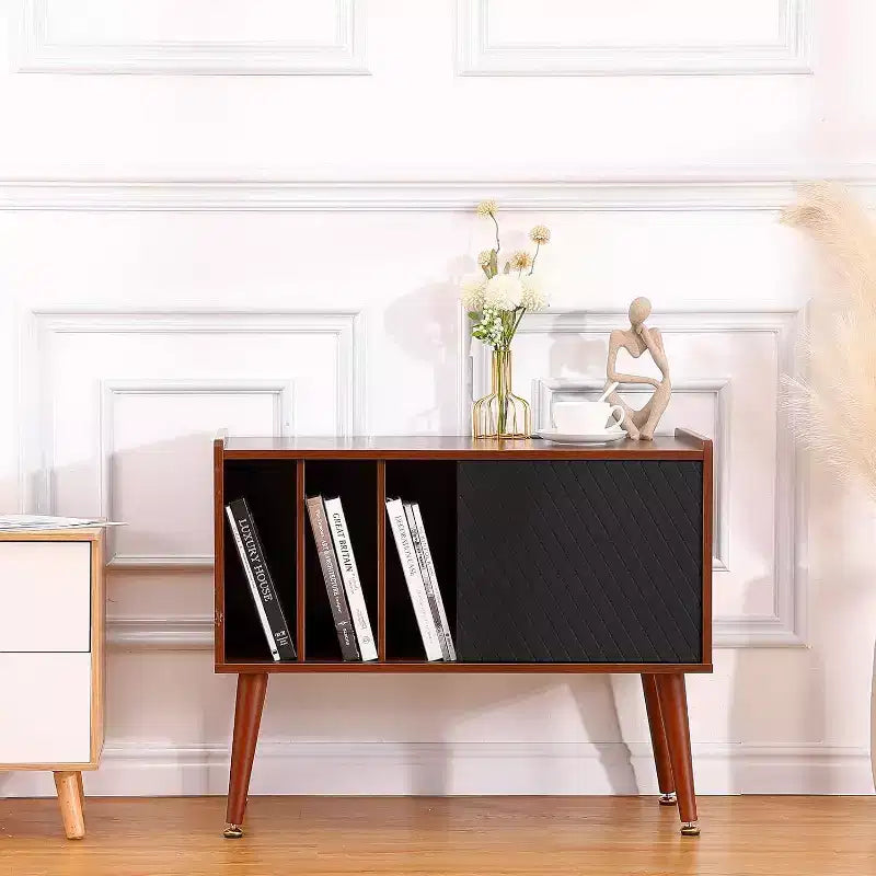 Bedside Table with Charging Station, Bedside Table with Storage Drawer and USB Ports, Side Table for Bedroom or Living Room