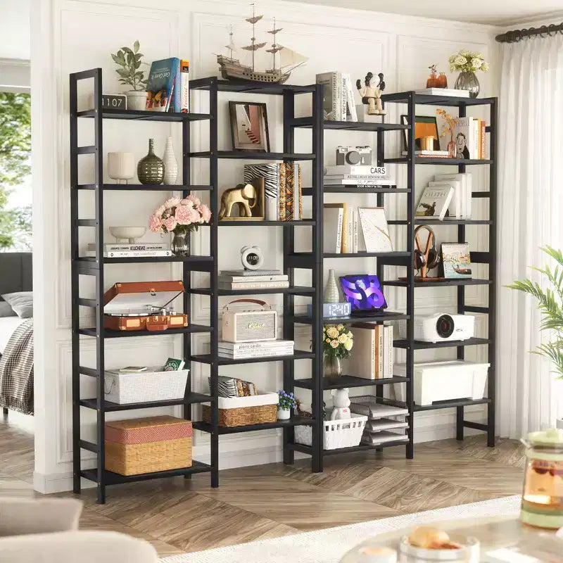 59-inch Mid-Century Modern Rattan Media Console for 65-inch TVs