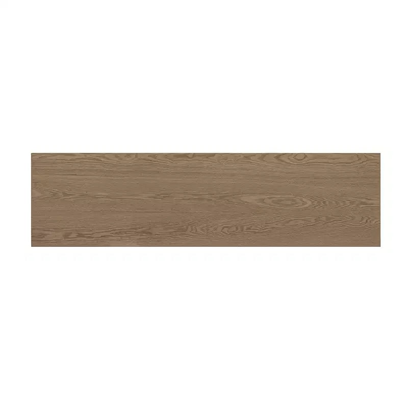 Unique Console Table with Round Hollow Legs, Modern Wood Entryway Table for Living Room and Entryway
