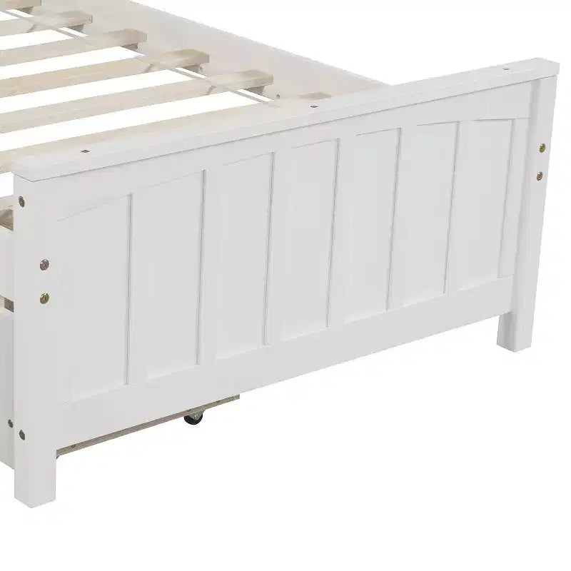Twin size Platform Bed with 2 Drawers for Bedroom and Guest Room