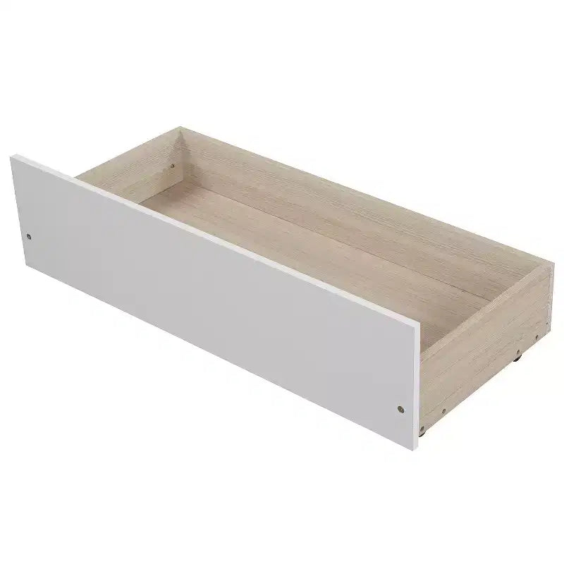 Twin size Platform Bed with 2 Drawers for Bedroom and Guest Room