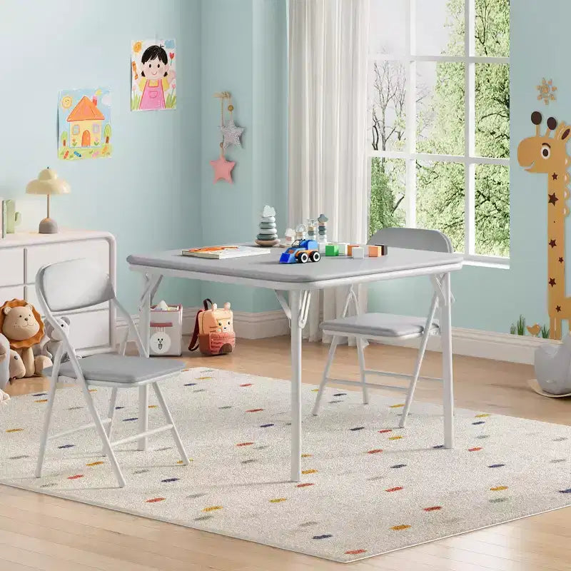Kids Folding Table Only for Activities, Toddler Play Table for Learning and Crafts in Playroom, Classroom